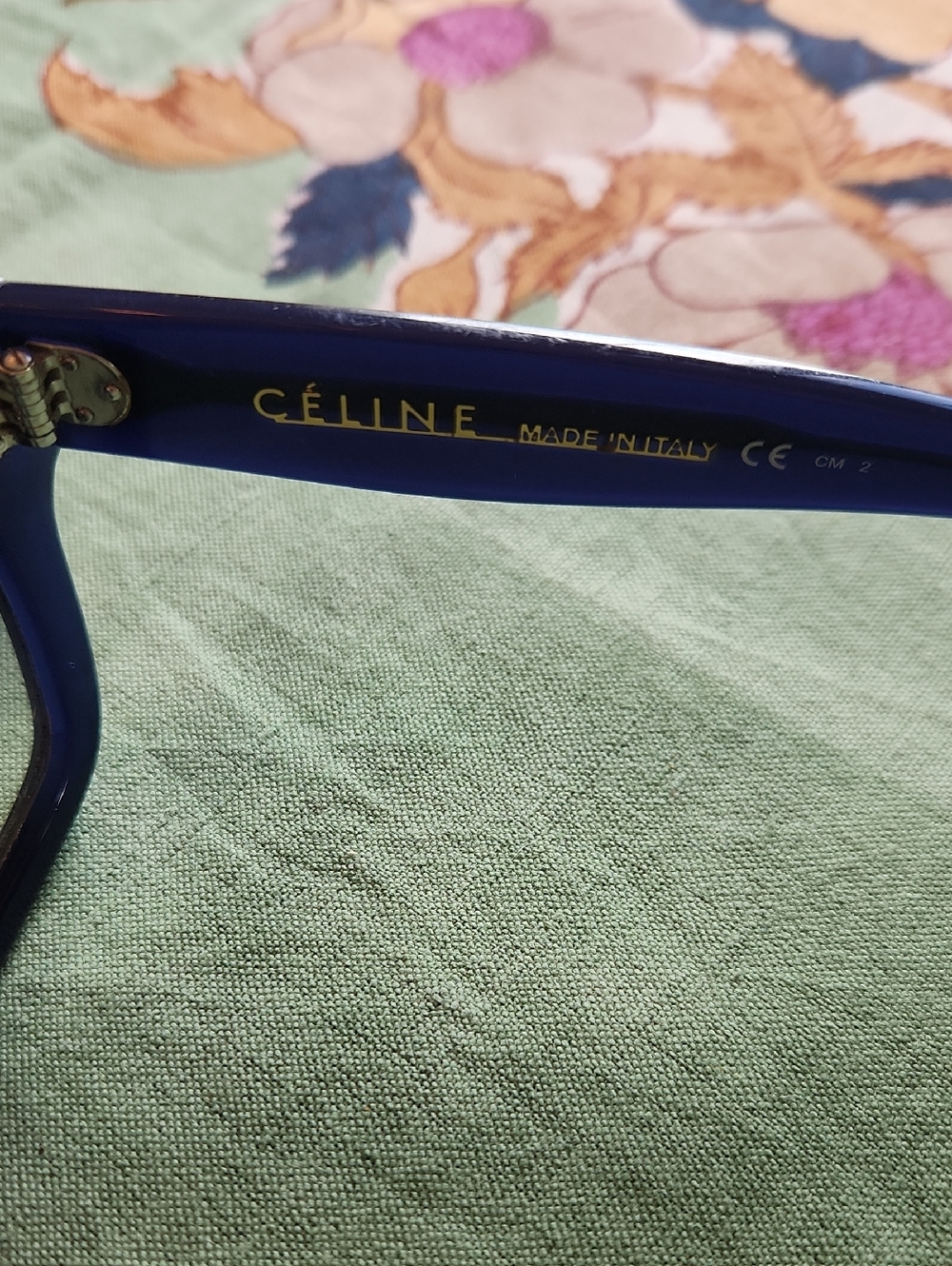 Celine Blue Sunglasses - Picture 2 of 5